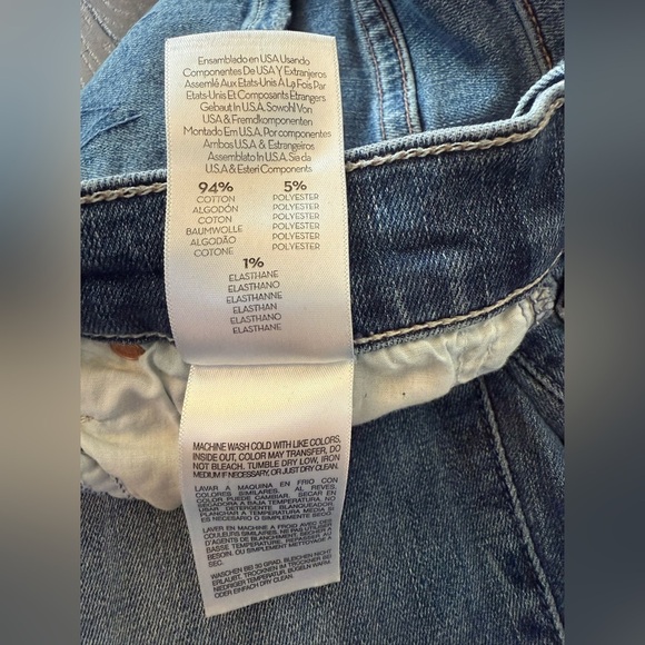 Mother The Insider Crop Step Chew Jeans in Dancing on Coals Size 23 - Picture 5 of 13